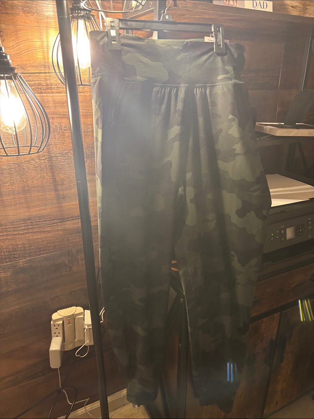 Old Navy Camo Jogger Pants - Olive Green